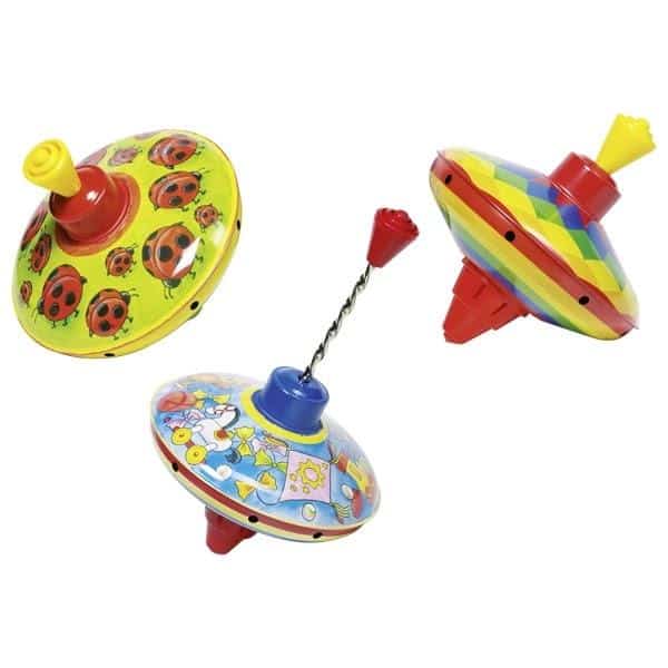 Toupie en fer à l'ancienne